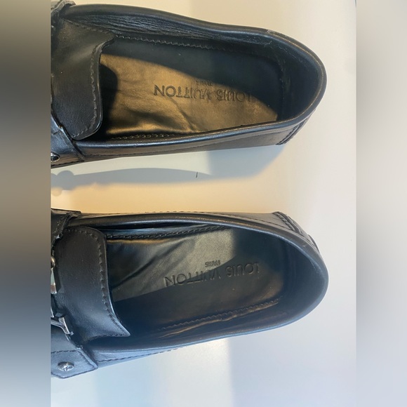 Louis Vuitton Black Loafers - Picture 6 of 8